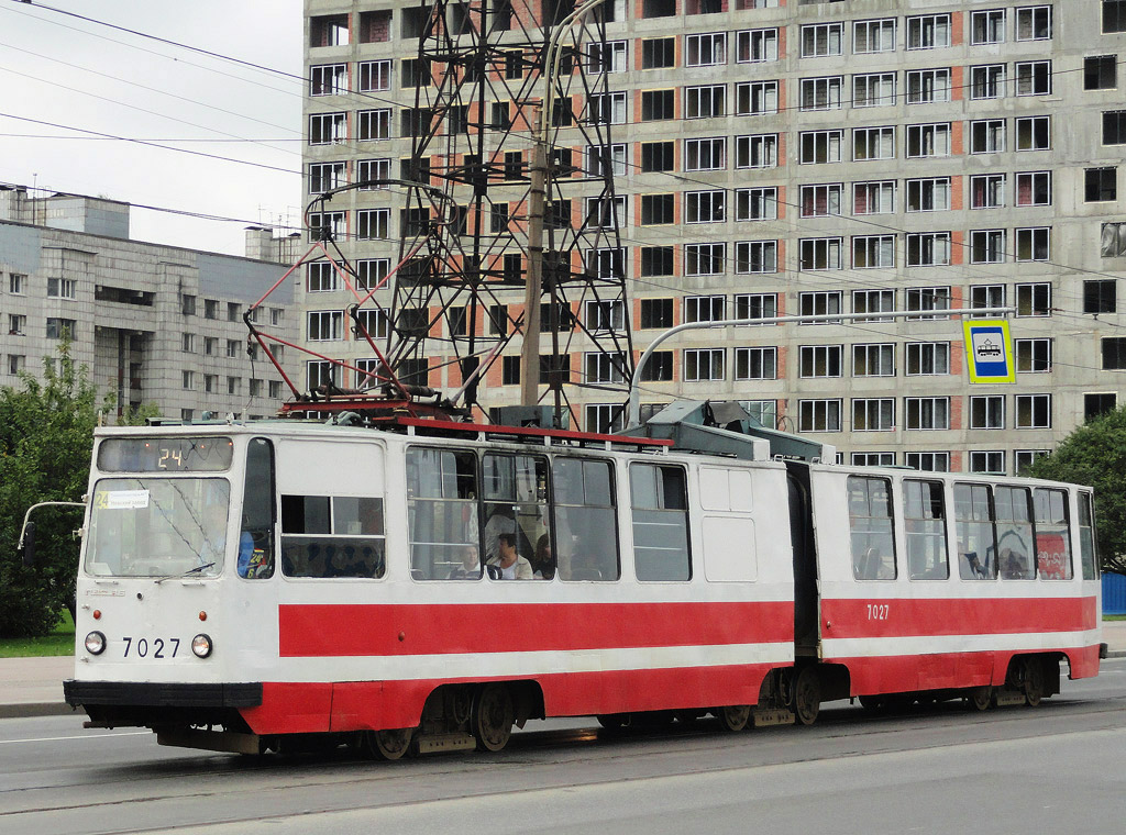 Санкт-Петербург, ЛВС-86К № 7027