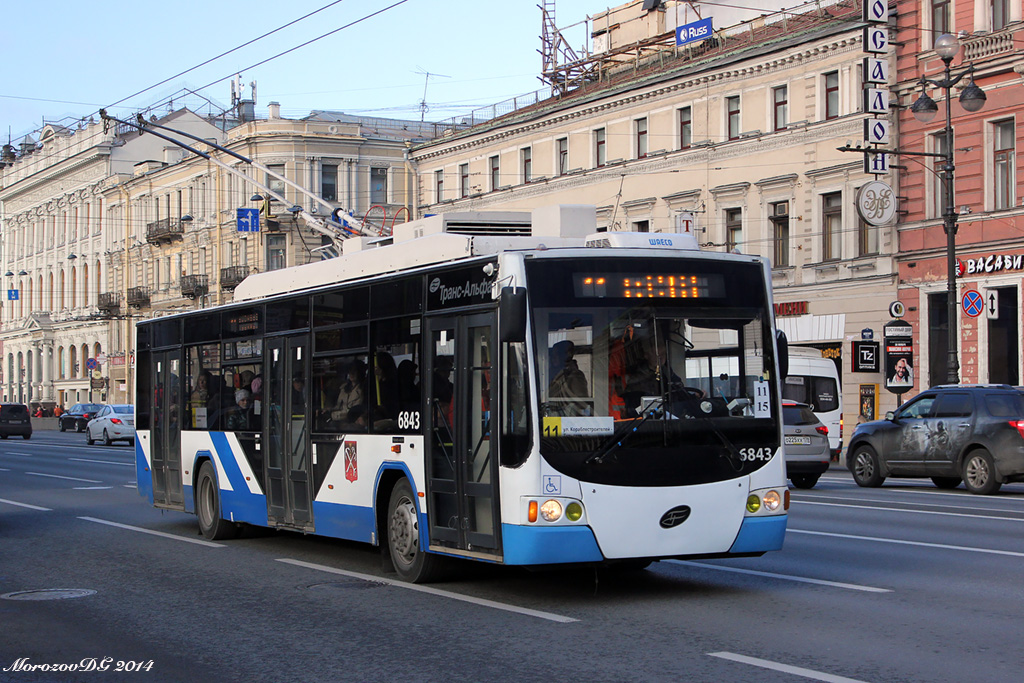 სანქტ-პეტერბურგი, VMZ-5298.01 “Avangard” № 6843