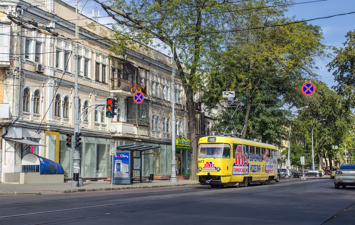 Одеса, Tatra T3R.P № 4077