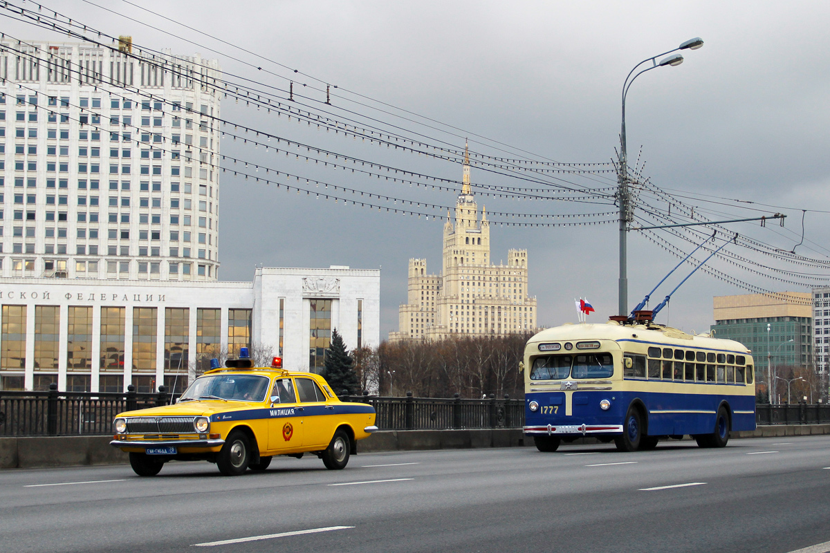 Moscou, MTB-82D N°. 1777; Moscou — Parade to 81 years of Moscow trolleybus on November 15, 2014