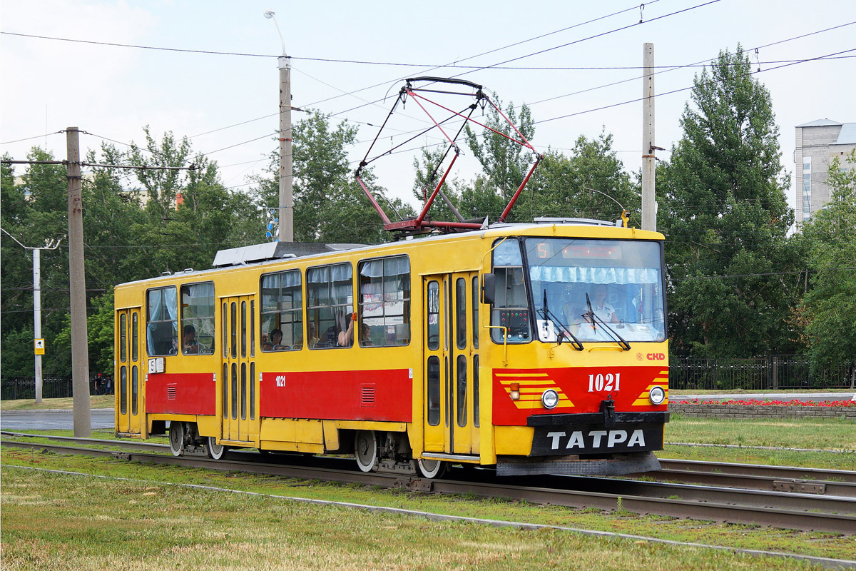 Барнаул, Tatra T6B5SU № 1021