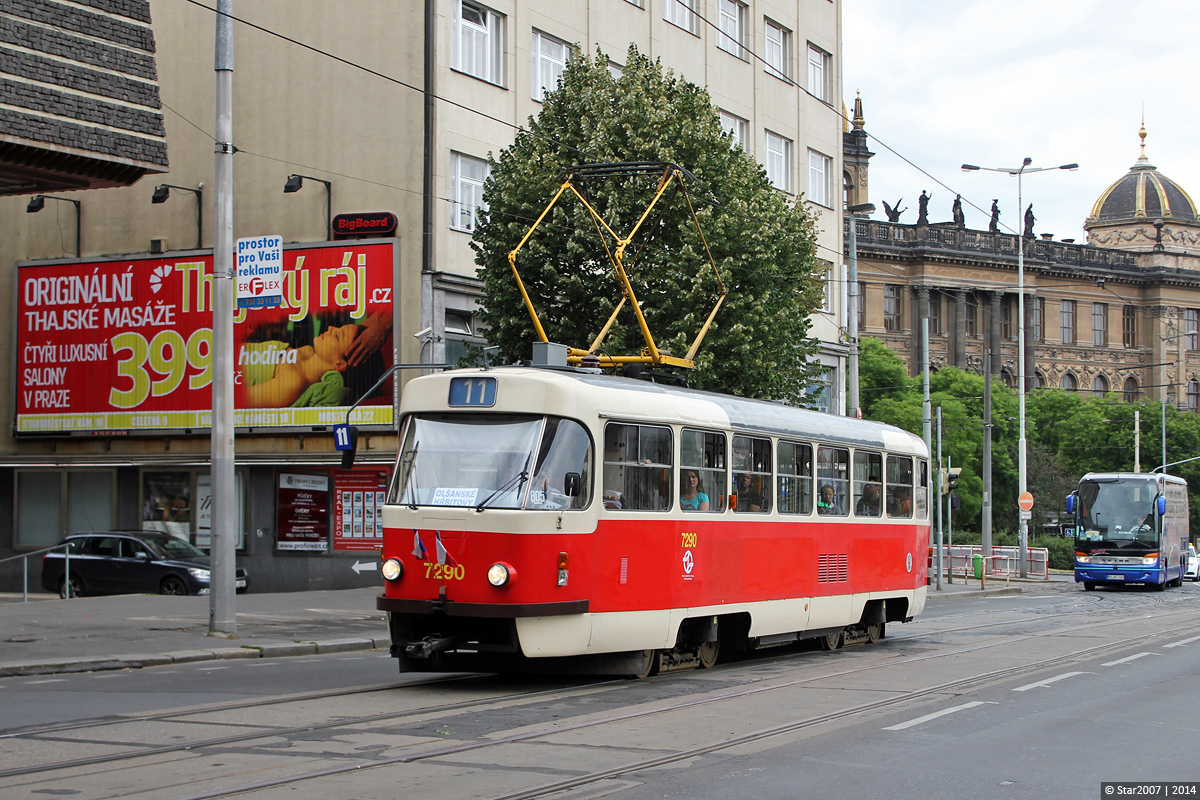 Prague, Tatra T3SUCS № 7290