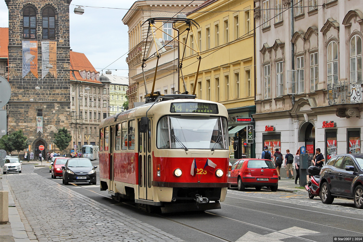 Prag, Tatra T3R.P Nr. 8223