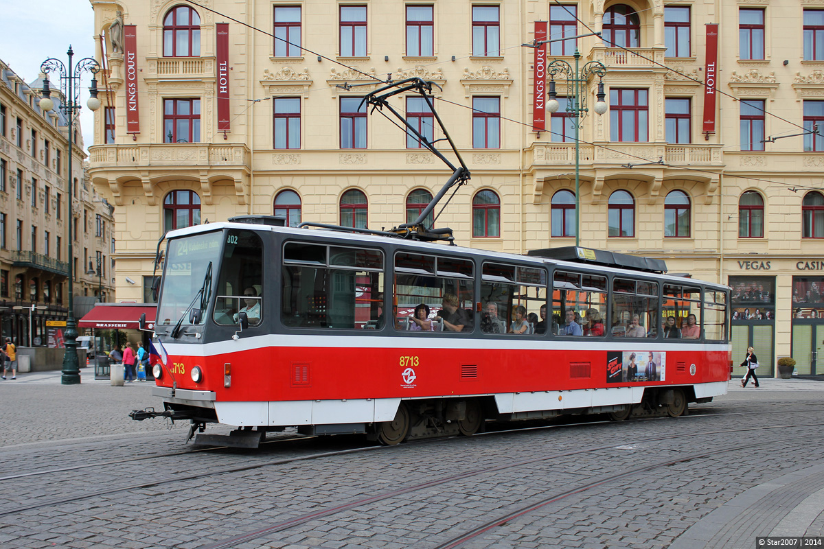 Praha, Tatra T6A5 № 8713