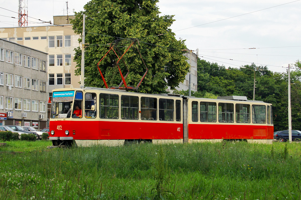 Калининград, Tatra KT4SU № 412