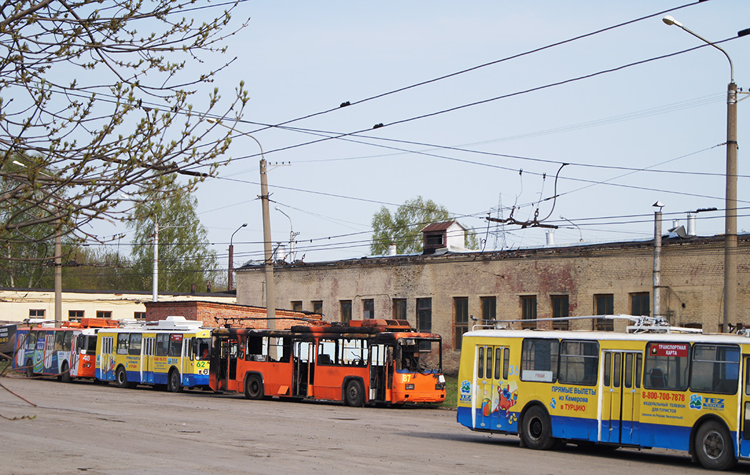 Kemerovo, BTZ-52761T Nr 87; Kemerovo — Trolleybus depot