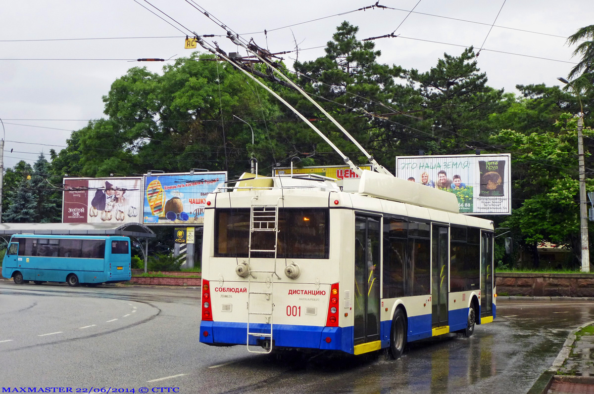 Крымский троллейбус, Тролза-5265.00 «Мегаполис» № 001