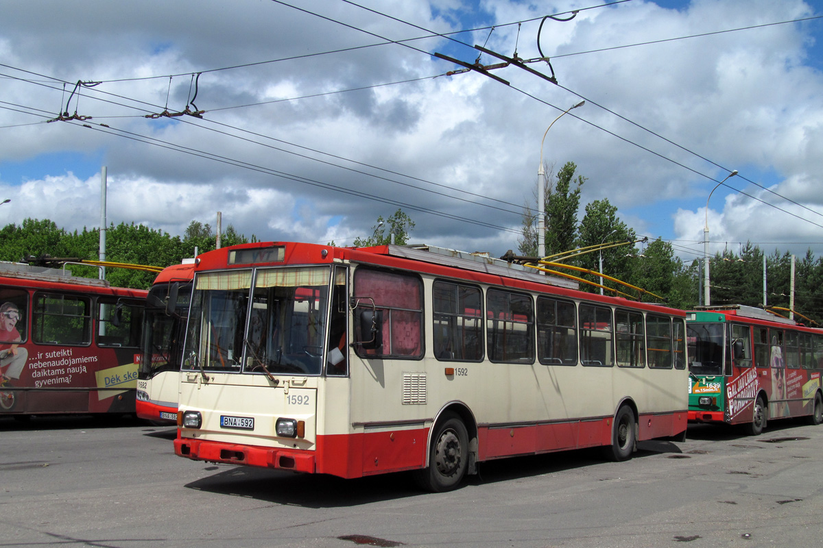 Вильнюс, Škoda 14Tr13/6 № 1592