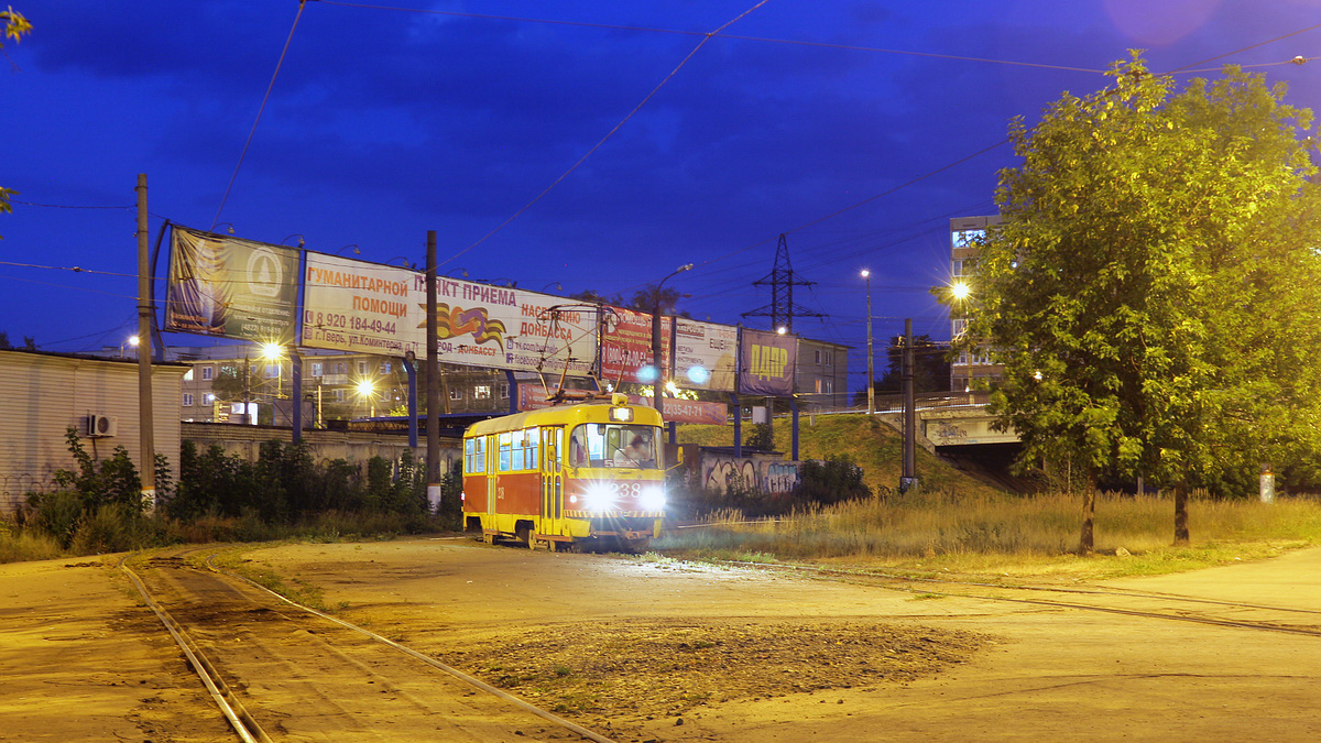 Tver, Tatra T3SU № 238; Tver — Streetcar terminals and rings