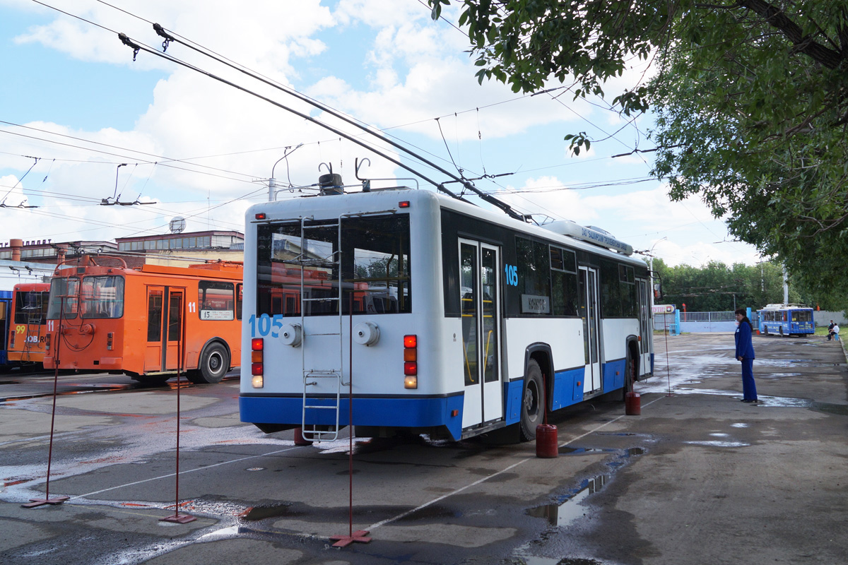 Кемерово, БТЗ-52768Р № 105; Кемерово — Конкурс профессионального мастерства водителей троллейбуса 2014