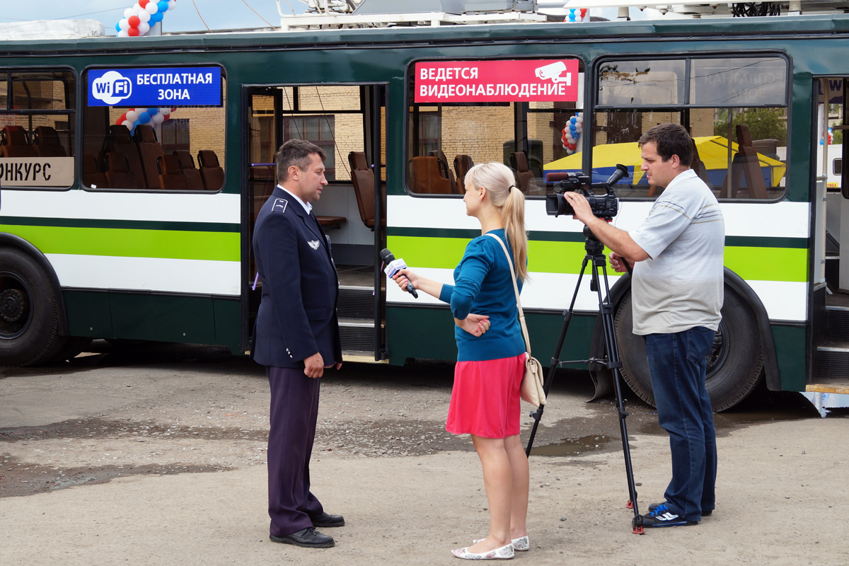 Кемерово — Конкурс профессионального мастерства водителей троллейбуса 2014; Кемерово — Работники электротранспорта
