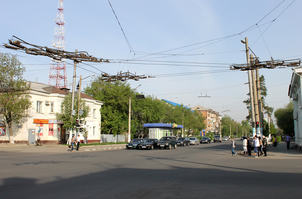 Петропавловск — Закрытые линии; Петропавловск — Троллейбусные линии и инфраструктура