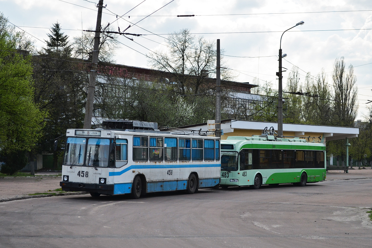 Чарнігаў, ЮМЗ Т2 № 458