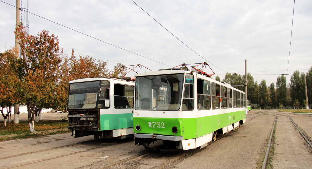 Tachkent, Tatra T6B5SU N°. 2753; Tachkent, Tatra T6B5SU N°. 2752