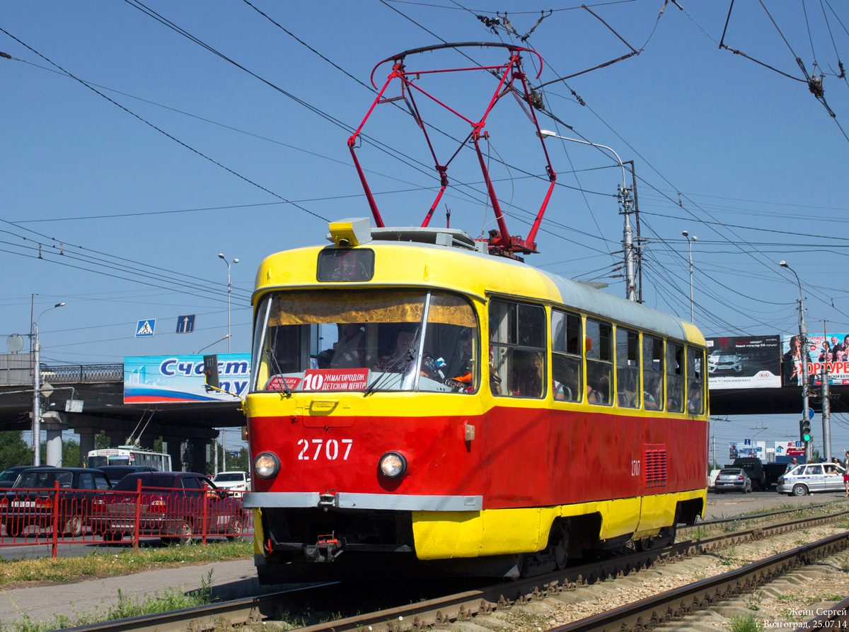 Volgograd, Tatra T3SU Nr 2707