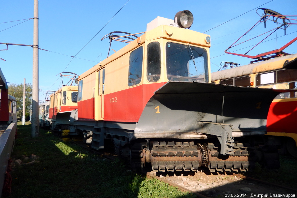 Орёл, ГС-4 (КРТТЗ) № 102; Орёл — Трамвайное депо им. Ю. Витаса