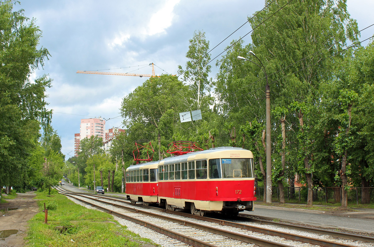 Екатеринбург, Tatra T3SU № 172