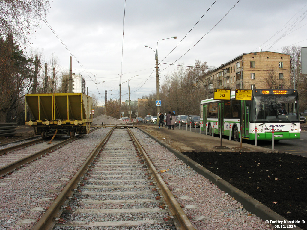 Москва — Строительство и ремонты; Москва — Трамвайные линии: СЗАО