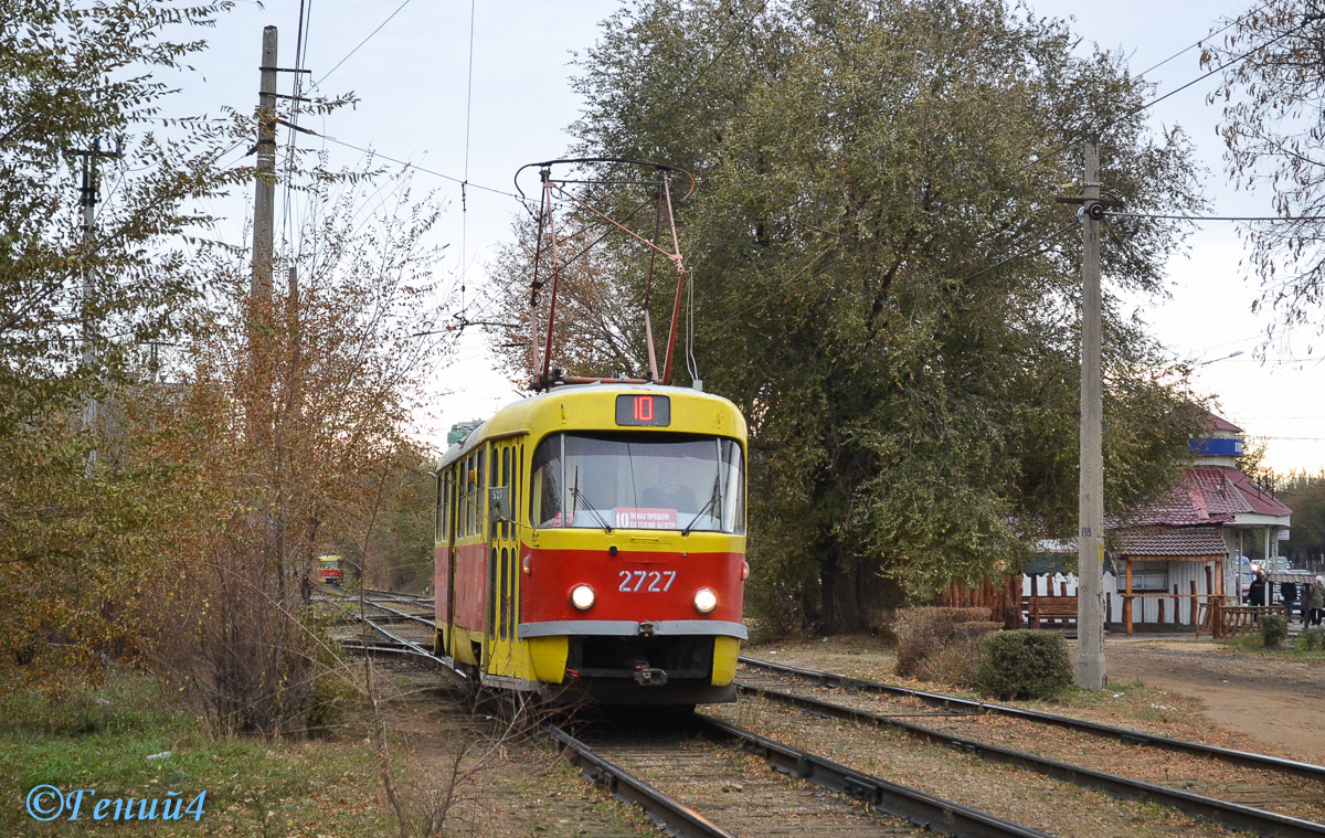Volgograd, Tatra T3SU # 2727