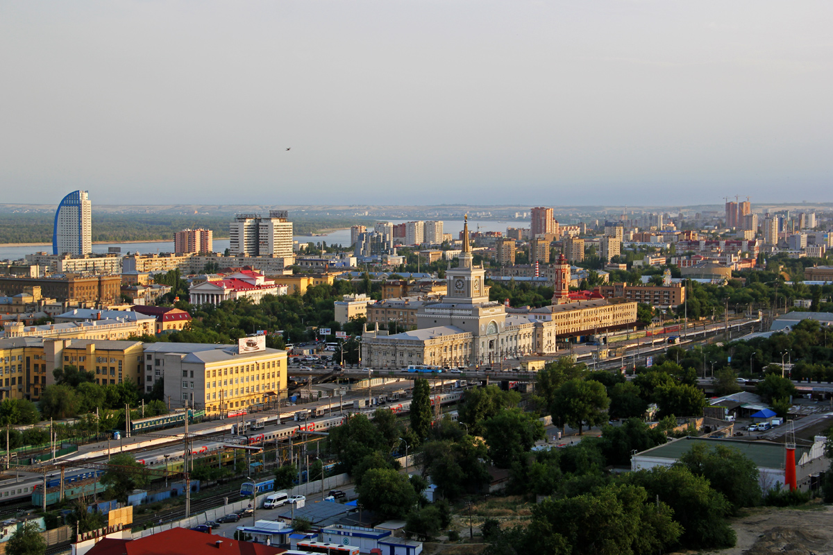 Волгоград — Троллейбусные линии: [1 и 4] Центральная сеть