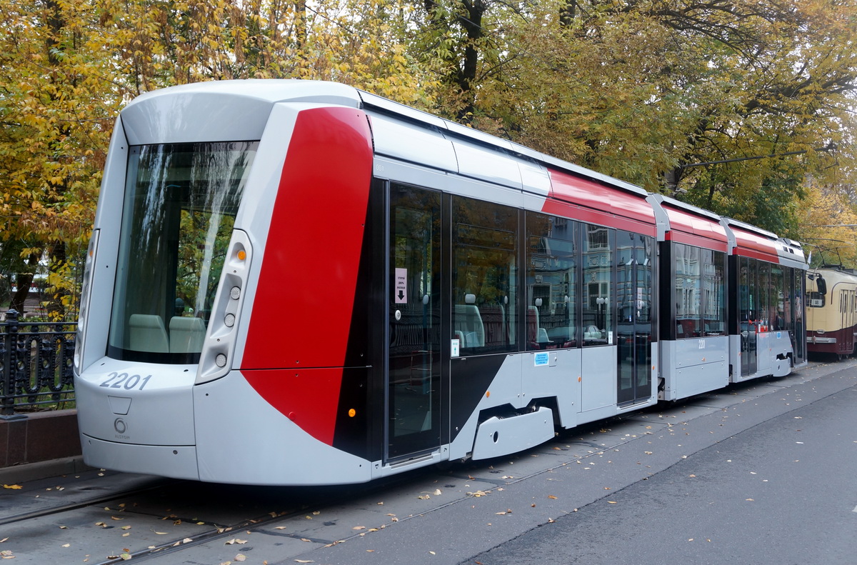 Москва, 71-801 (Alstom Citadis 301 CIS) № 2201