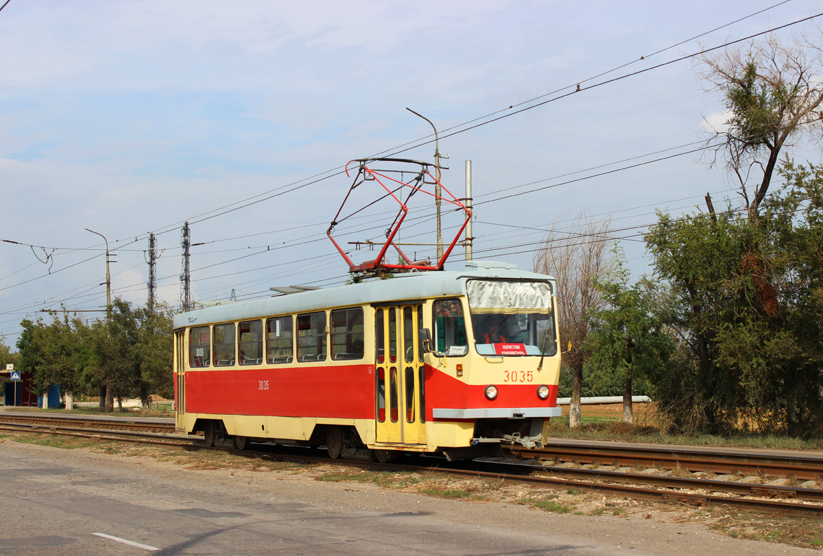 Volgograd, Tatra T3SU mod. VZSM № 3035