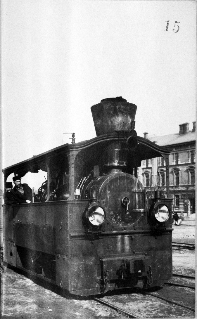 Одесса, Паровоз Krauss № 7; Одесса — Конный и паровой трамвай
