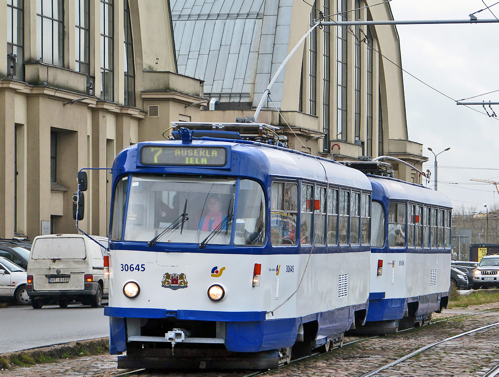 Рига, Tatra T3A № 30645