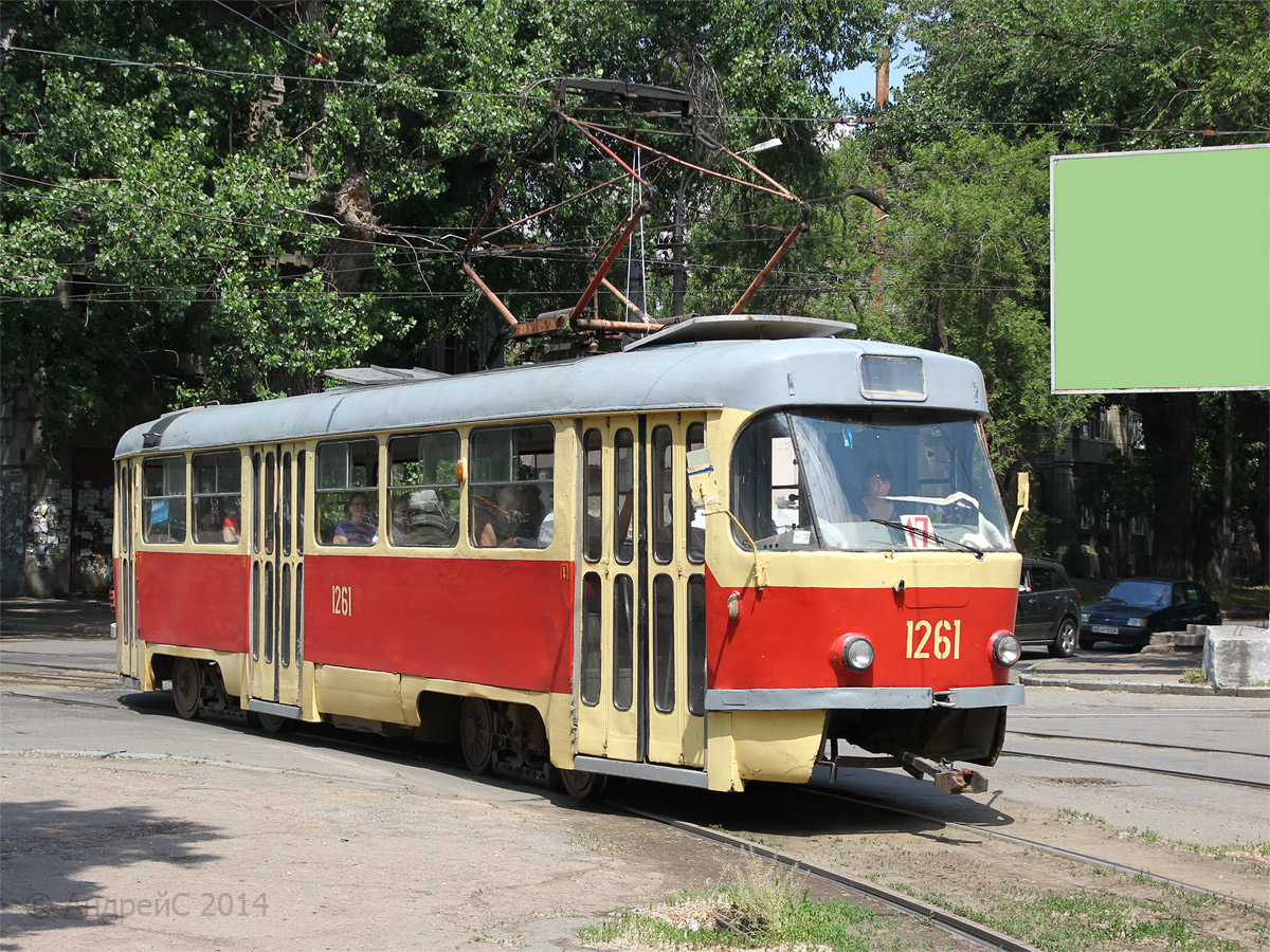 Днепр, Tatra T3SU № 1261