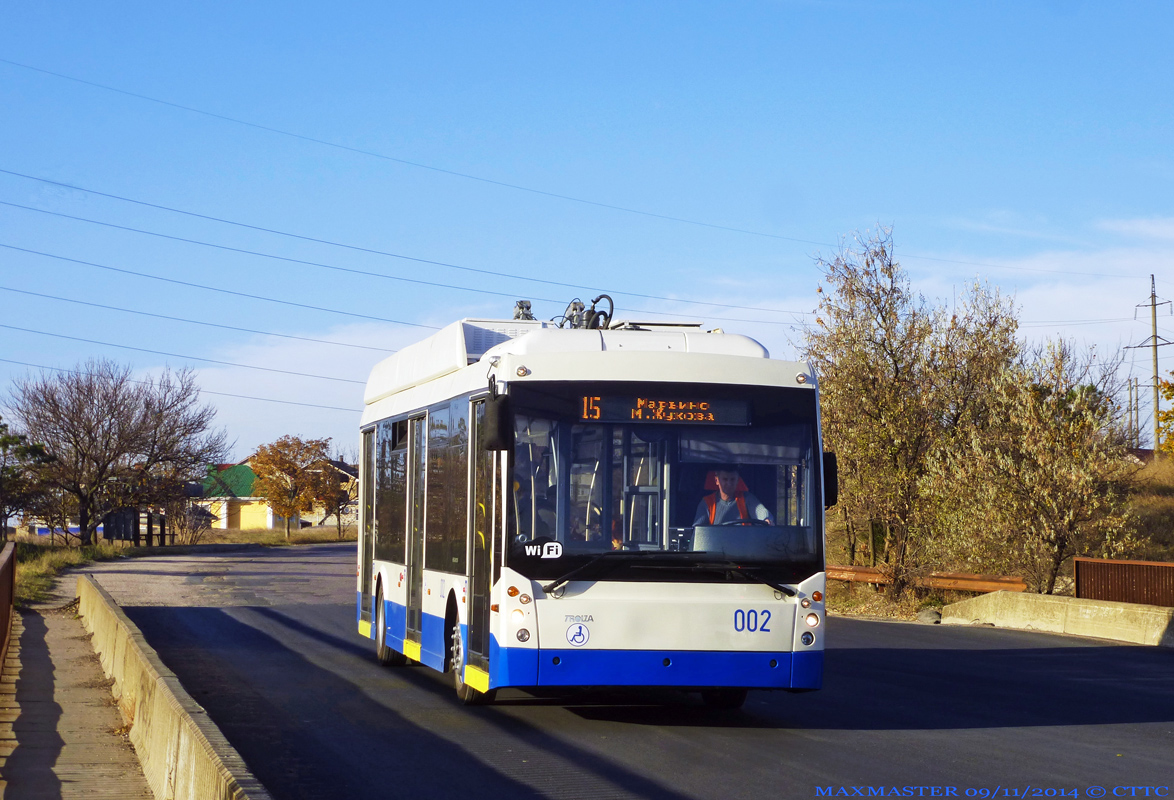 Crimean trolleybus, Trolza-5265.00 “Megapolis” # 002