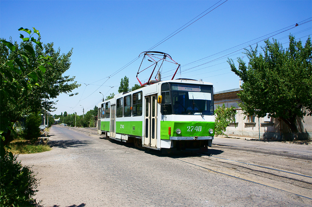 Tashkent, Tatra T6B5SU № 2740