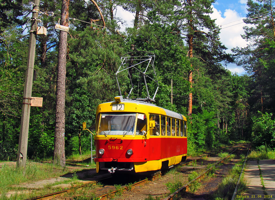 Kyiv, Tatra T3SU № 5962