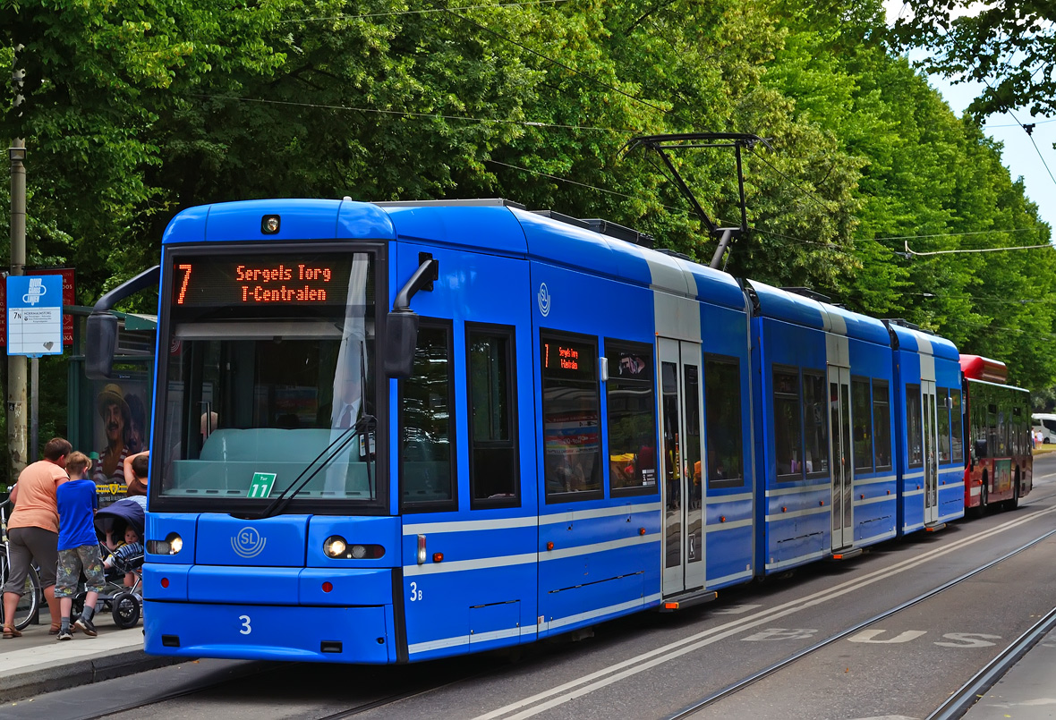 Стокгольм, Bombardier Flexity Classic № 3