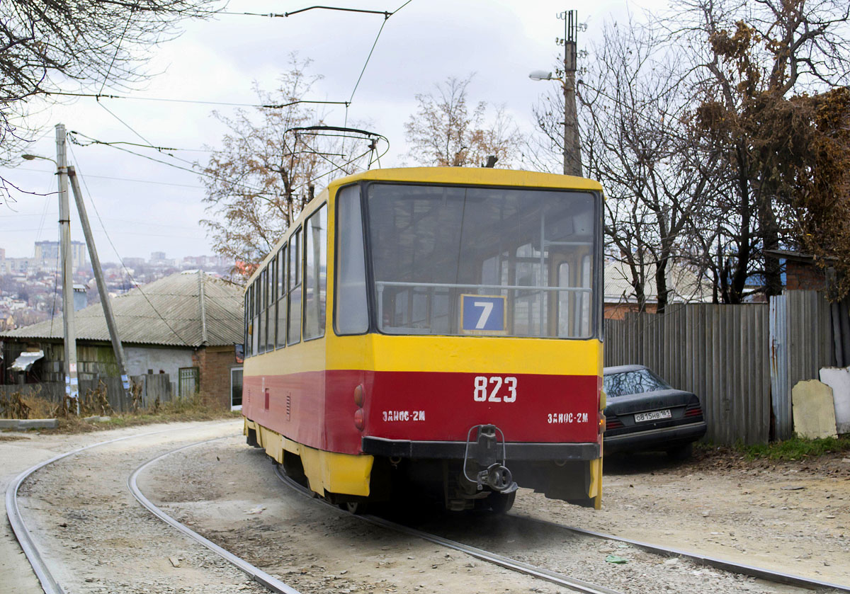Ростов-на-Дону, Tatra T6B5SU № 823
