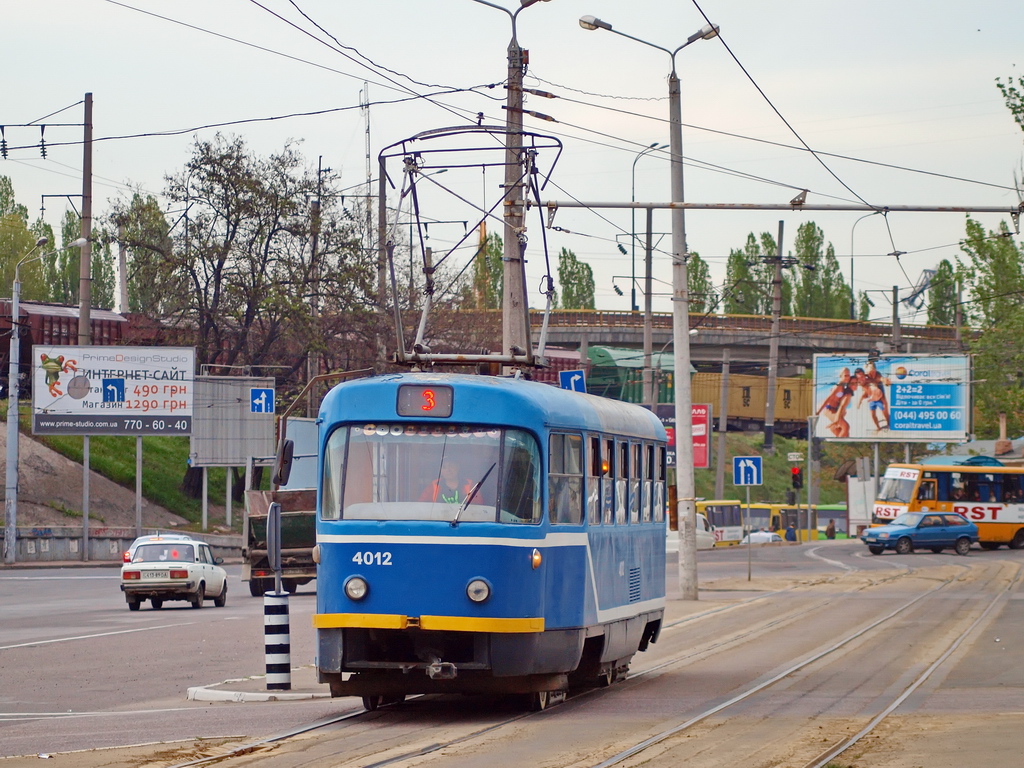 Одесса, Tatra T3R.P № 4012