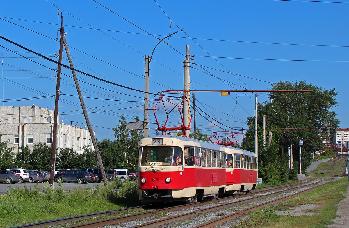 Екатеринбург, Tatra T3SU № 240