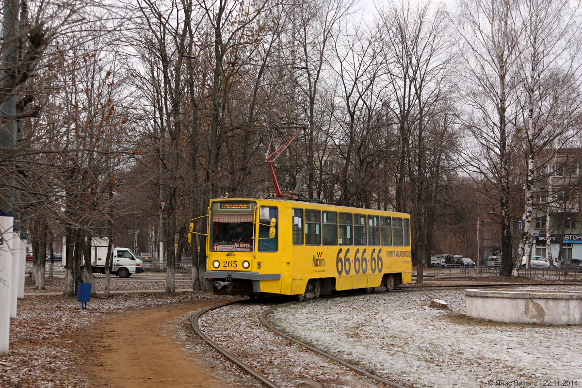 Tver, 71-608K nr. 265; Tver — Streetcar terminals and rings