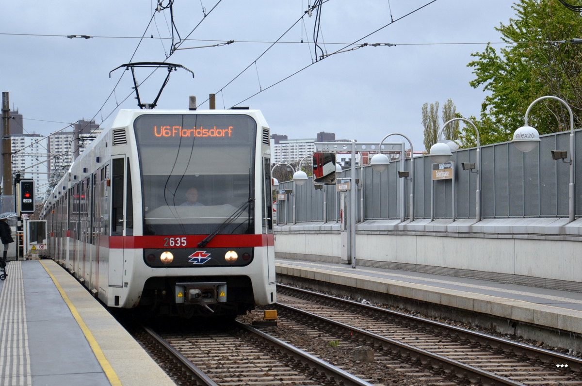 Вена, Bombardier Type T № 2635; Вена — U-Bahn — линия U6