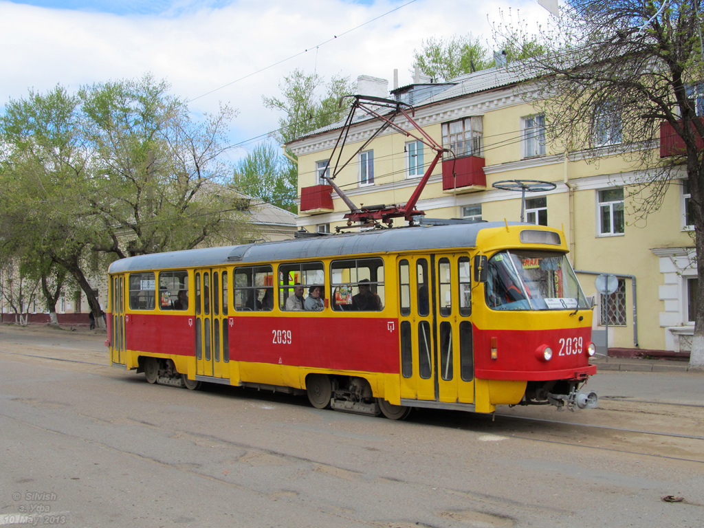 Уфа, Tatra T3D № 2039