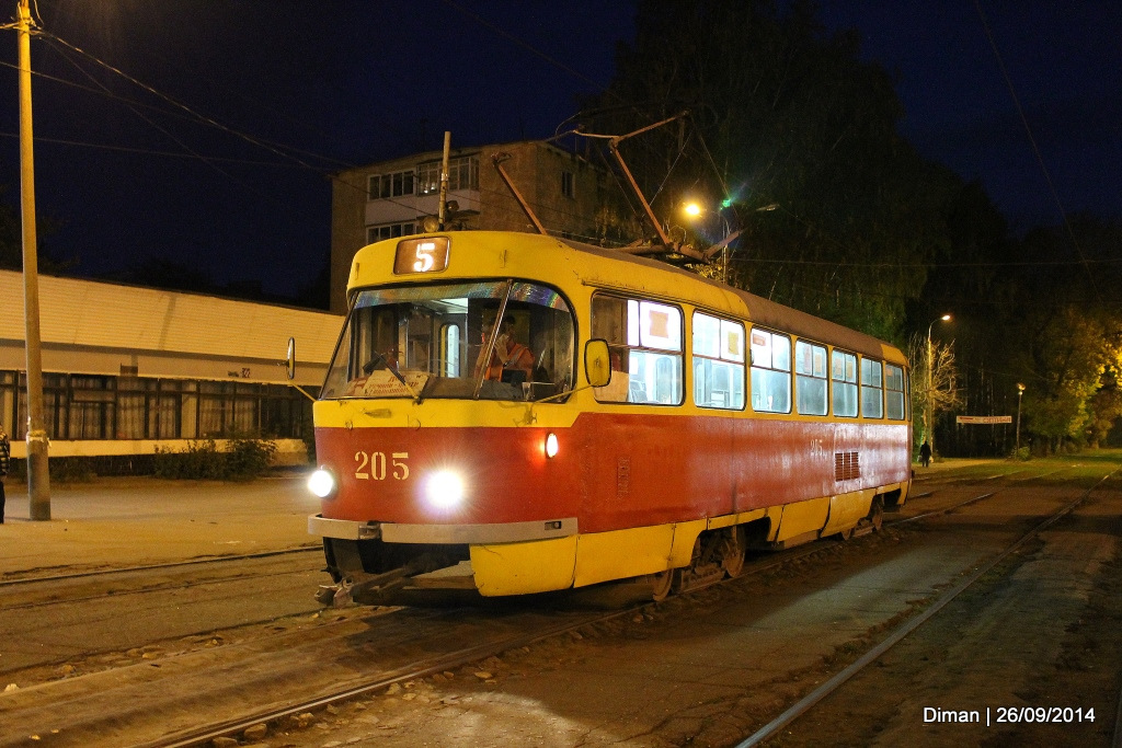Тверь, Tatra T3SU № 205