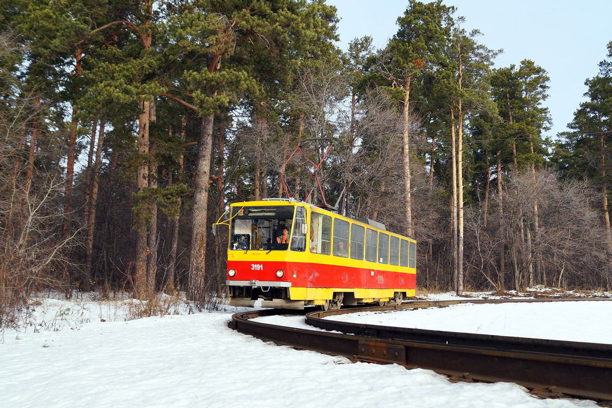 Barnaul, Tatra T6B5SU № 3191