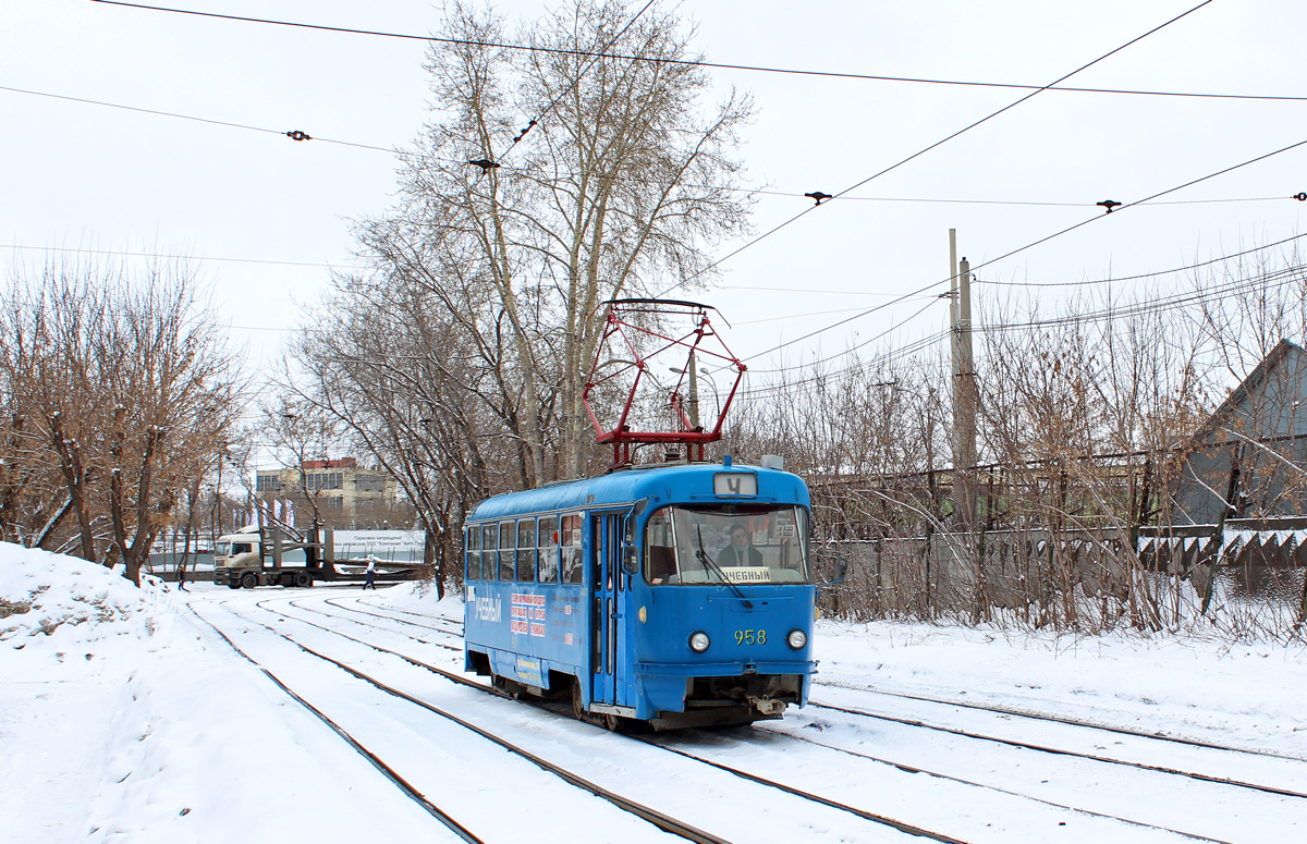 Yekaterinburg, Tatra T3SU (2-door) Nr 958