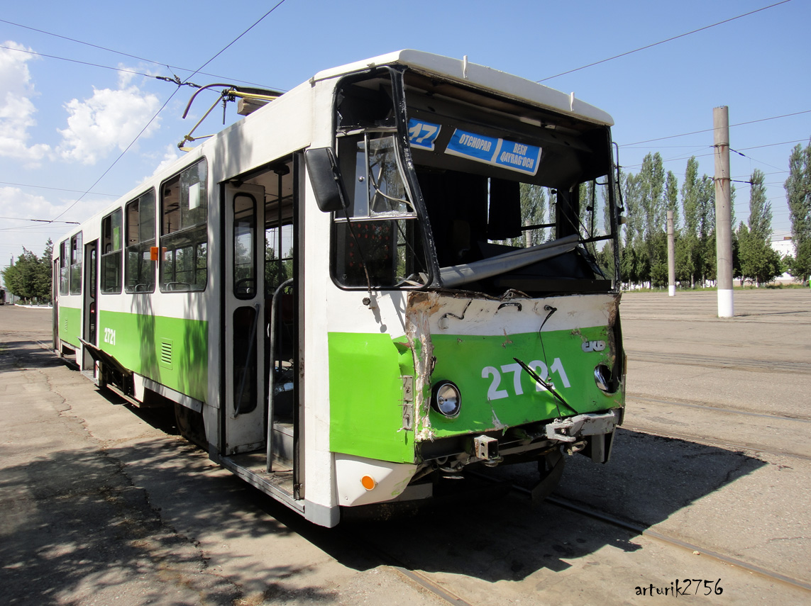 Ташкент, Tatra T6B5SU № 2721