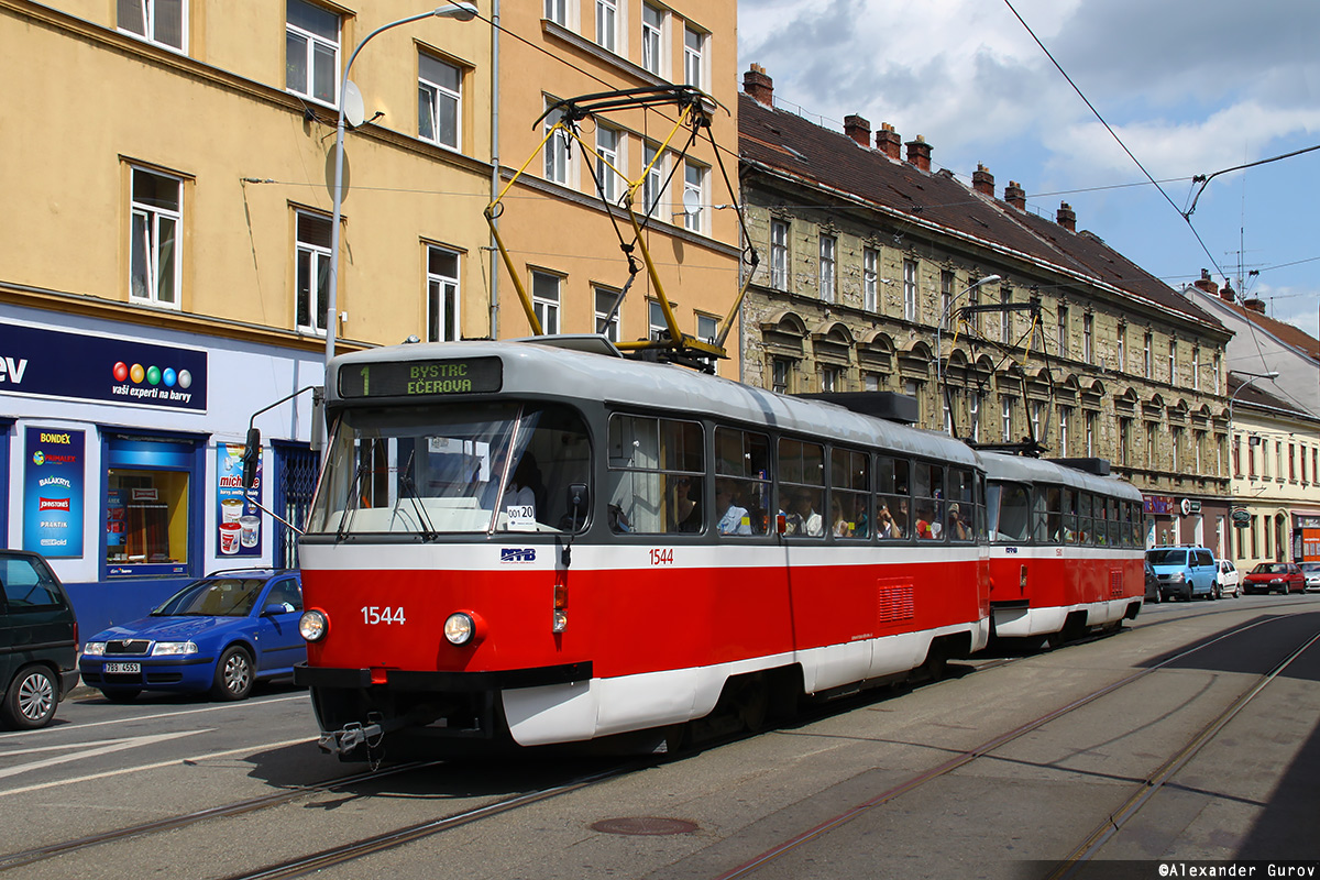 Brno, Tatra T3 # 1544