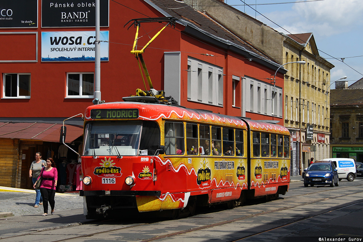Brno, Tatra K2P č. 1116