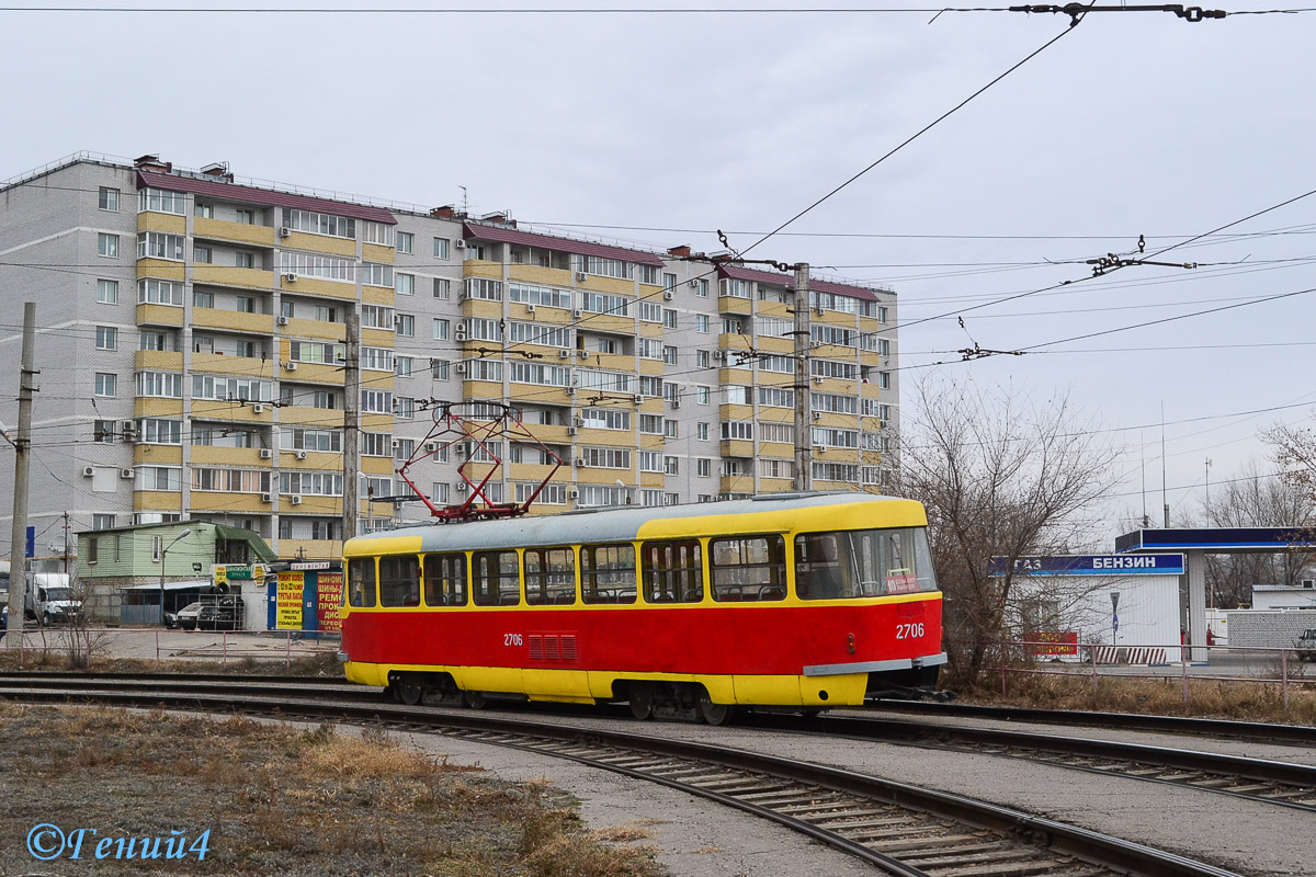 Volgograd, Tatra T3SU Nr 2706