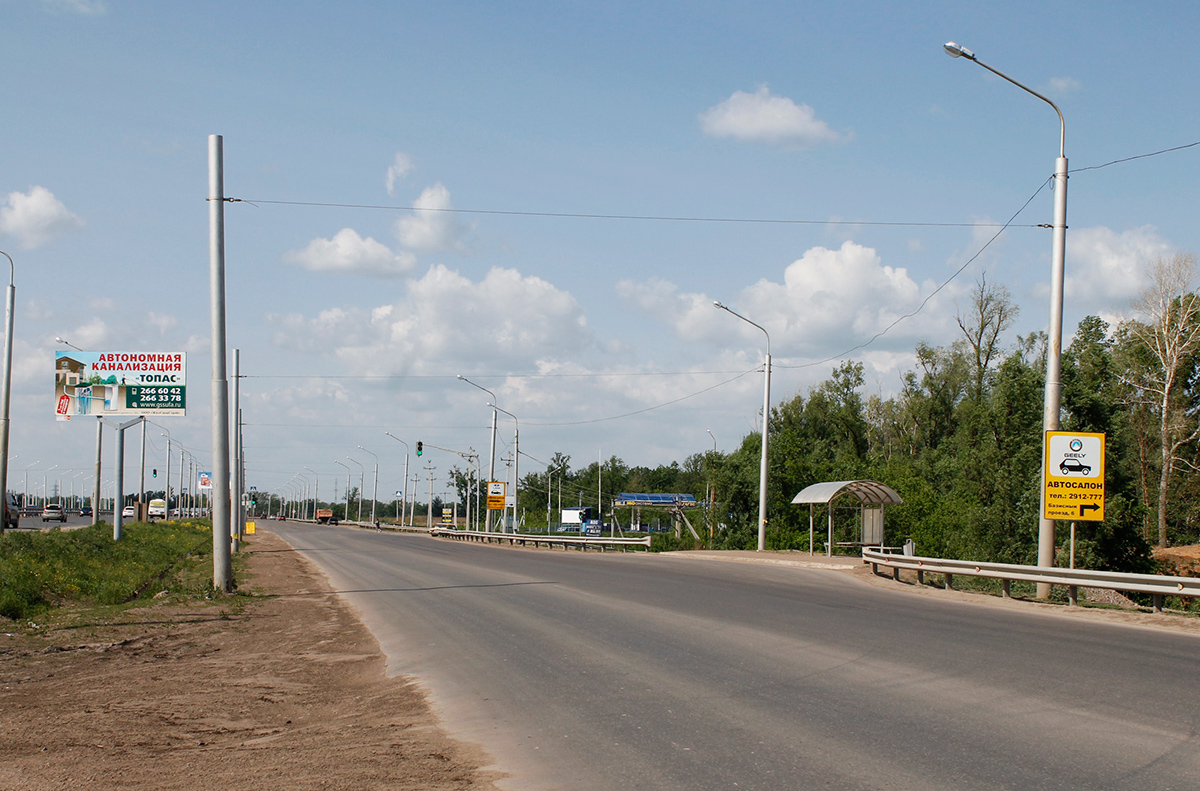 Ufa — Trolleybus lines construction