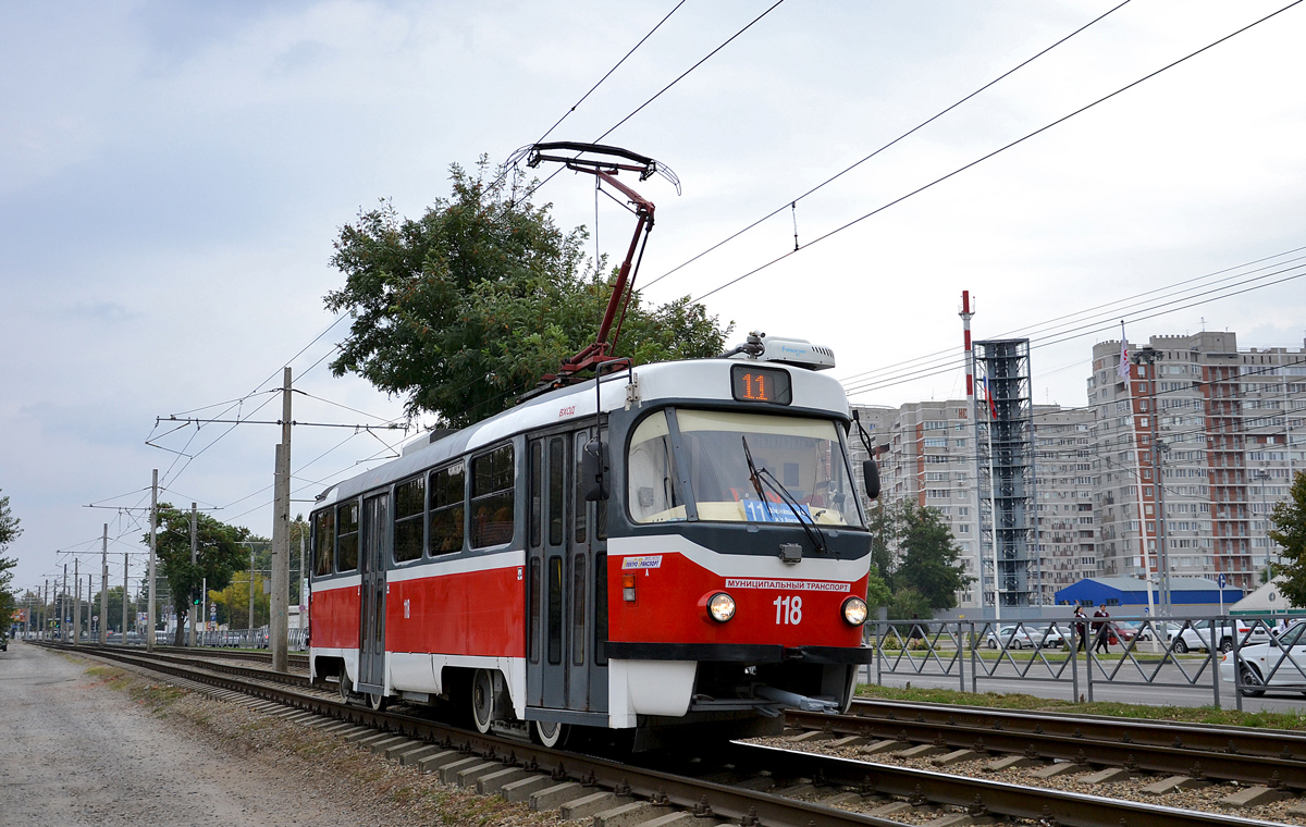 Краснодар, Tatra T3SU КВР ТМЗ № 118