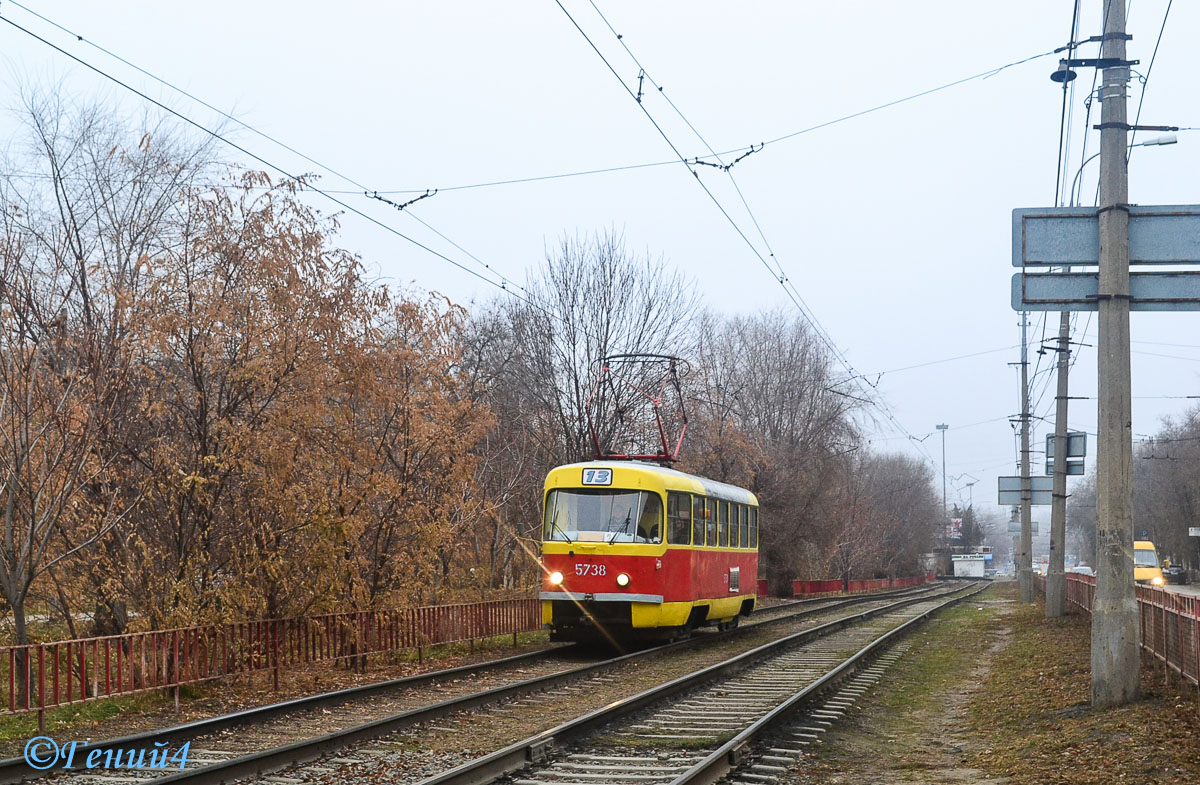 Волгоград, Tatra T3SU № 5738