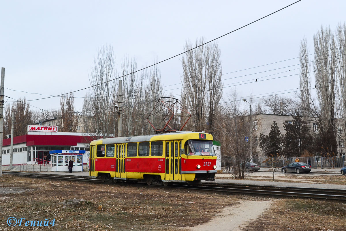 Волгоград, Tatra T3SU № 2727